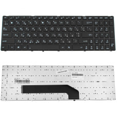 Клавиатура для ноутбука ASUS (K50, K51, K60, K61, K70, F52, P50, X5), ukr, black