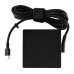 Блок питания для ноутбука ASUS TYPE-C 100W, квадратный, black (нужен кабель!)