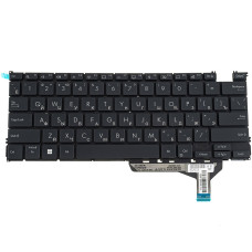 Клавиатура для ноутбука ASUS (UX3402 series) rus, black, без фрейма, подсветка клавиш