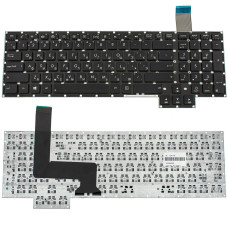 Клавиатура для ноутбука ASUS (G750) rus, black, без фрейма