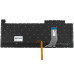 Клавиатура для ноутбука ASUS (G731GD, G731GT, G731GU) rus, silver, без фрейма, подсветка клавиш (RGB 4, 16 pin) (ОРИГИНАЛ)