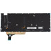 Клавиатура для ноутбука ASUS (UM3402 series), rus, black, без фрейма, подсветка клавиш