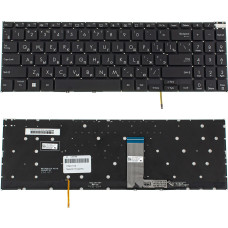 Клавиатура для ноутбука ASUS (K6602 series) rus, black, без фрейма, подсветка клавиш (ОРИГИНАЛ)