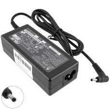 Блок питания для ноутбука ASUS 19V, 3.42A, 65W, 3.0*1.0мм, L-образный разъём, квадратный, black