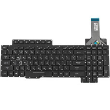 Клавиатура для ноутбука ASUS (G703 series) ukr, black, без фрейма, подсветка клавиш (RGB) оригинал