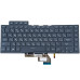 Клавиатура для ноутбука ASUS (GU502 series) rus, dark gray, без фрейма, подсветка клавиш (RGB)