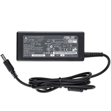 Блок питания для ноутбука ASUS 19V, 3.42A, 65W, 5.5*2.5мм, L-образный разъем с переходником, black