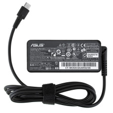 Адаптер живлення для ноутбука ASUS USB Type‑C 45W (чорний), прямокутний блок живлення