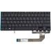 Клавиатура для ноутбука ASUS (UX370 series) ukr, gray, без фрейма, подсветка клавиш (ОРИГИНАЛ)