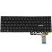 Клавиатура для ноутбука ASUS (K3604, K3605 series) rus, black, без фрейма, подсветка клавиш