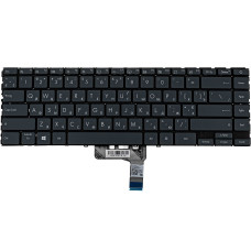 Клавіатура для ноутбуків ASUS UX425 series (UKR), чорна, без рамки, з підсвіткою клавіш