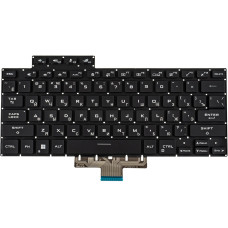 Клавиатура для ноутбука ASUS (GA503 series) rus, black, без фрейма, подсветка клавиш (RGB) (ОРИГИНАЛ)