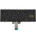 Клавиатура для ноутбука ASUS (E410 series) rus, black, без фрейма, подсветка клавиш (yellow Enter)