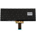 Клавиатура для ноутбука ASUS (E410 series) rus, black, без фрейма, подсветка клавиш (yellow Enter)