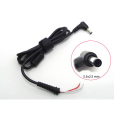 DC кабель (5.5*2.5) для ASUS, Lenovo, Fujitsu, Toshiba (30W, 45W, 65W, 90W). від блока живлення до ноутбука