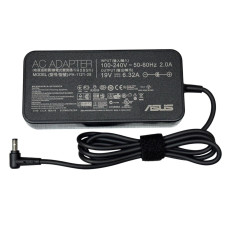 Адаптер живлення для ноутбука ASUS 120W (19V, 6.32A), штекер 5.5×2.5 мм — без мережевого кабелю 220V