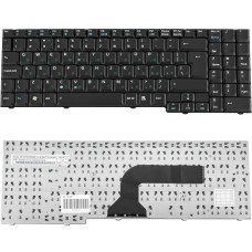 Клавіатура для ноутбуків ASUS A7, F7, G50, G70, M50, M70, X70, X71 — чорна, розкладка RU
