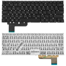 Клавиатура для ноутбука ASUS (S200, X201, X202 series ) rus, black, без фрейма