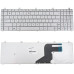 Клавиатура для ноутбука ASUS (N55, N75, X5QS) rus, silver (N75 version)