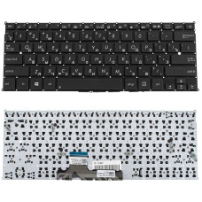 Клавиатура для ноутбука ASUS (TX201 series) rus, black, без фрейма