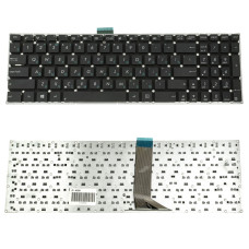 Клавиатура для ноутбука ASUS (X502, X551, X553, X555, S500, TP550) rus, black, без фрейма, без креплений