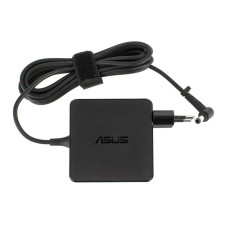 Оригинальный блок питания для ноутбука ASUS 19V, 3.42A, 65W, 5.5*2.5мм, квадратный корпус, black