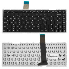 Клавиатура для ноутбука ASUS (X401, X450 series) rus, black, без фрейма