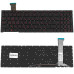 Клавиатура для ноутбука ASUS (GL752VW series) rus, black, без фрейма, подсветка клавиш