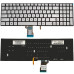 Клавиатура для ноутбука ASUS (G501, N501) rus, silver, без фрейма, подсветка клавиш (ОРИГИНАЛ)