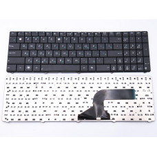 Клавіатура для ASUS N53, X53, X53S, X53SV, K53E, K53S, K53SD, K53SV, K54H, X54H, X55, F50, X61, A50, G51, G51Jx, G51V, A72, G72, G73, X75 (RU black)