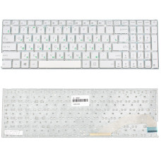 Клавиатура для ноутбука ASUS (X540 series) rus, white, без фрейма
