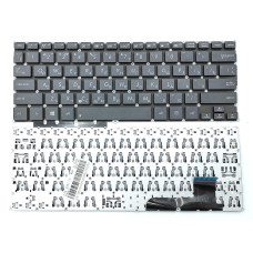 Клавіатура для ASUS X201, X201E, X202, X202E, S200, S200E, F202, F202E, X205TA, E205SA, R200, R200E, E200, E200H (RU Black без рамки)