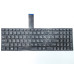 Клавіатура для ASUS K56, A56, K56CA, K56CB, K56CM, S56, S505, R505, S56CA, S56CB, S56CM, S56CX (RU Black без рамки, контакти з лицьового боку)