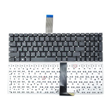 Клавіатура для ASUS X501, X501A, X501U, S501, S501A, S501U, X550, X552 (RU Black без рамки з кріпленнями, контакти з тильного боку)