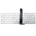 Клавіатура для ASUS X501, X501A, X501U, S501, S501A, S501U, X550, X552 (RU Black без рамки з кріпленнями, контакти з тильного боку)