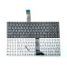Клавіатура для ASUS X550, X550C, X550CA, X550CC, X550CL, X550DP, X550EA, X550VC, K550C, K550CA, X552, X552L (RU Black без рамки, контакти ззаду!)