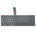 Клавіатура для ASUS X550, X550C, X550CA, X550CC, X550CL, X550DP, X550EA, X550VC, K550C, K550CA, X552, X552L (RU Black без рамки, контакти ззаду!)
