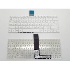 Клавіатура для ASUS F200, R202, X200, X200MA (RU White без рамки)