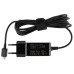 Оригинальный блок питания для ноутбука ASUS 19V, 33W, для ASUS Eee Book X205TA, F205TA, special USB connector, квадратный, black (C ВИЛКОЙ!)