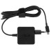 Оригинальный блок питания для ноутбука ASUS 19V, 33W, для ASUS Eee Book X205TA, F205TA, special USB connector, квадратный, black (C ВИЛКОЙ!)