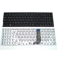 Клавіатура для ASUS X556, X556U, X556UA, X556UB, X556UF, X556UJ, X556UR, X556UV ( RU Black без рамки ) оригінал