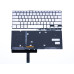 Клавіатура для Asus UX490, UX490CA, UX490UA, UX490U, UX490UAR (RU Silver з підсвіткою) оригінал