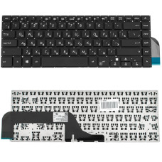 Клавиатура для ноутбука ASUS (X505 series) rus, black, без фрейма