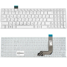 Клавиатура для ноутбука ASUS (X542 series) rus, white, без фрейма (ОРИГИНАЛ)