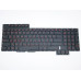 Клавіатура для ASUS GX700, GX700VO GX700V ROG G701V G701VI G701VO (RU + UA Black з підсвіткою) оригінал