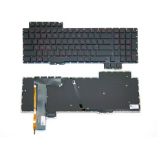 Клавіатура для ASUS G752, G752VL, G752VT, G752VY (RU Black з підсвіткою) оригінал