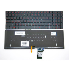 Клавіатура для ASUS N501, N501J, N501JW, N501V, N501VW, N501JM, Q551, Q551L, Q551LB, Q551LN G501 UX501JW (RU Black з підсвіткою). оригінал
