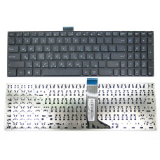 Клавіатура для ASUS X553M, X553MA, X502C, K555LA, K555LP, K555LB, K555LD, K555SJ, X555L, F553M, X554L (RU Black без рамки) оригінал