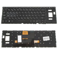 Клавиатура для ноутбука ASUS (GX501 series) rus, black, без фрейма, подсветка клавиш (RGB)