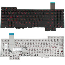 Клавиатура для ноутбука ASUS (G751 series) rus, black, без фрейма